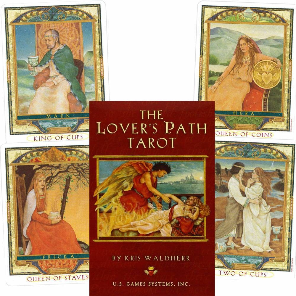 Taro kortos The Lovers Path Tarot paveikslėlis 20 iš 22