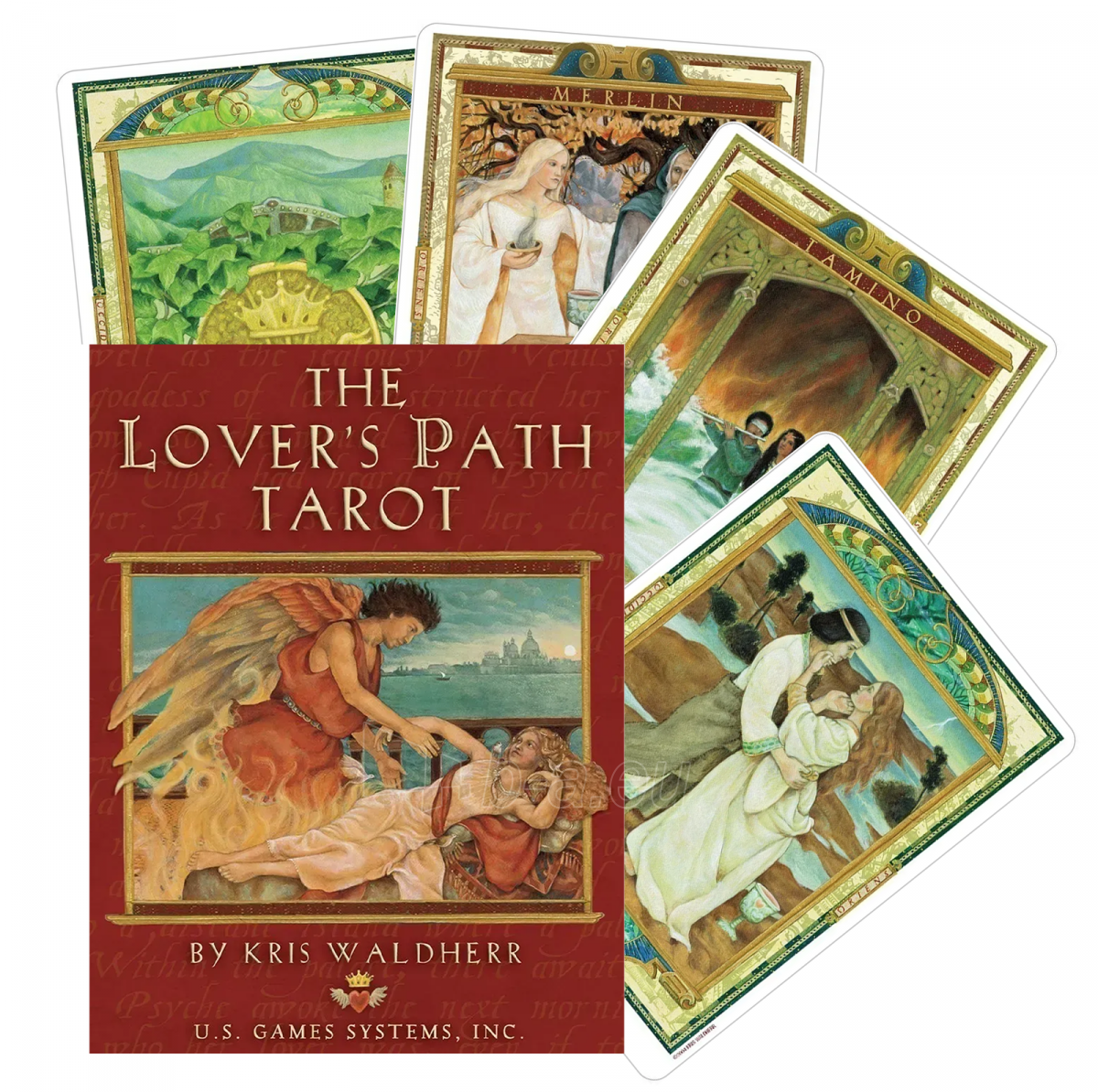 Taro kortos The Lovers Path Tarot paveikslėlis 9 iš 22