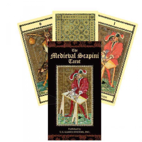 Taro kortos The Medieval Scapini - Premier Edition paveikslėlis 7 iš 8