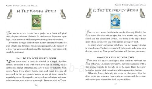 Taro kortos The modern wiccan box of spells cards burtų kortos Schiffer Publishing paveikslėlis 6 iš 12