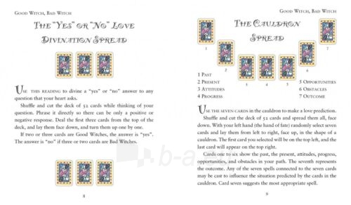 Taro kortos The modern wiccan box of spells cards burtų kortos Schiffer Publishing paveikslėlis 4 iš 12