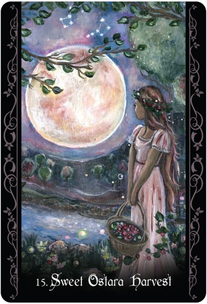 Taro kortos The Solitary Witch Oracle kortos Blue Angel paveikslėlis 5 iš 11