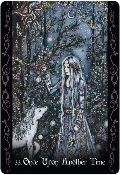 Taro kortos The Solitary Witch Oracle kortos Blue Angel paveikslėlis 3 iš 11