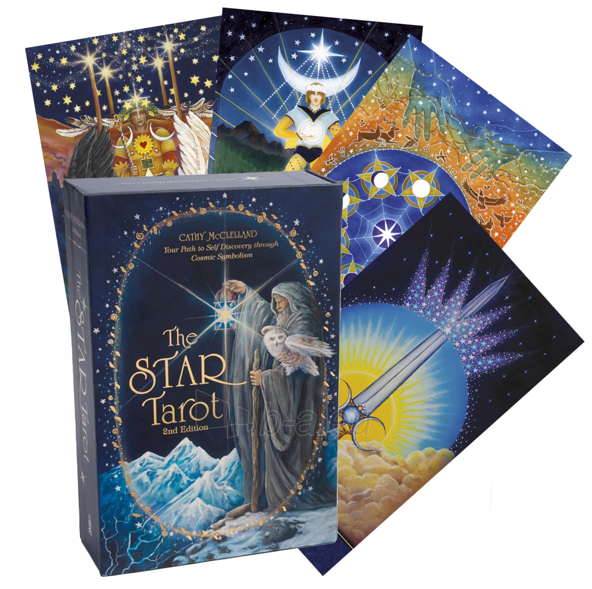 Taro kortos The Star Tarot 2nd Edition taro kortos paveikslėlis 1 iš 10