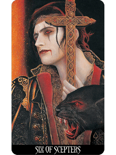 Taro Kortos The Tarot Of Vampyres paveikslėlis 3 iš 7