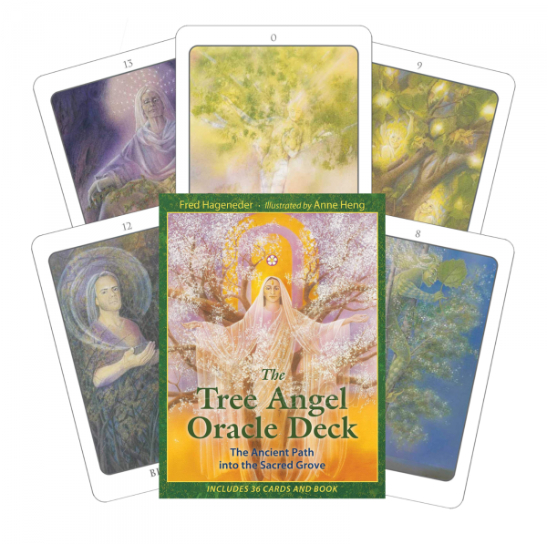 Taro kortos The Tree Angel Oracle kortų ir knygos rinkinys Earth Dancer paveikslėlis 7 iš 13