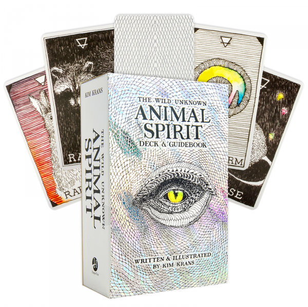 Taro kortos The Wild Unknown Animal Spirit Oracle kortų ir knygos rinkinys Harper One paveikslėlis 1 iš 13