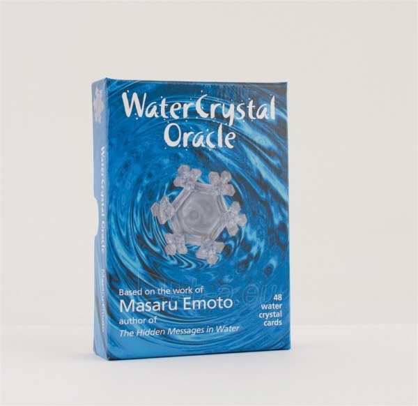 Taro kortos Water Crystal Oracle Beyond Words paveikslėlis 7 iš 9