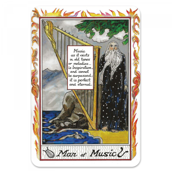 Taro kortos William Blake Tarot Of The Creative Imagination kortos Schiffer Publishing paveikslėlis 3 iš 12