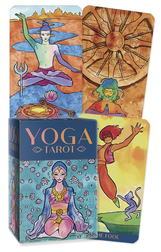 Taro kortos Yoga Taro Kortos Lo Scarabeo paveikslėlis 1 iš 11