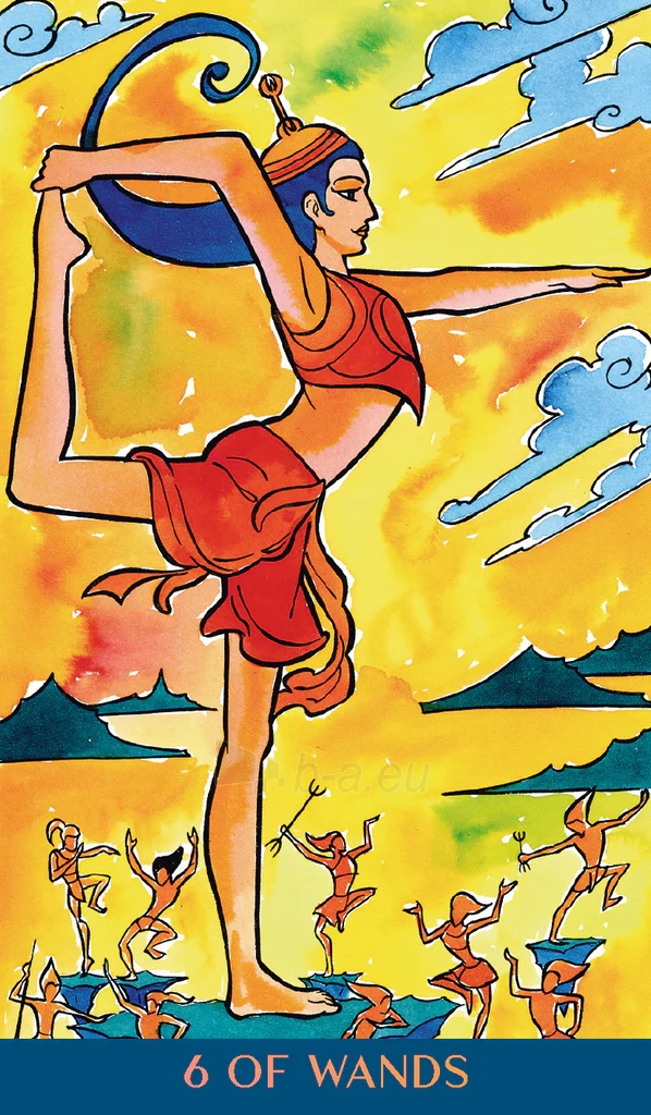 Taro kortos Yoga Taro Kortos Lo Scarabeo paveikslėlis 3 iš 11