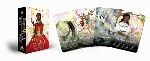 Tarot kortos Seasons Of The Witch Beltane Oracle kortos Rockpool paveikslėlis 10 iš 10