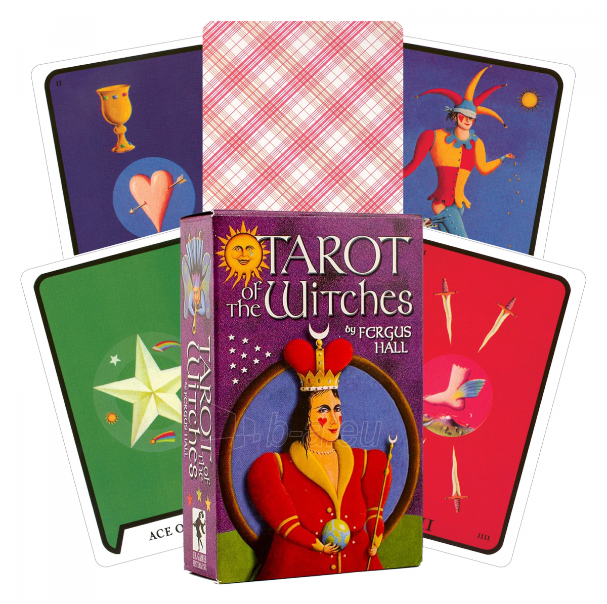 Tarot of The Witches taro kortos paveikslėlis 10 iš 10