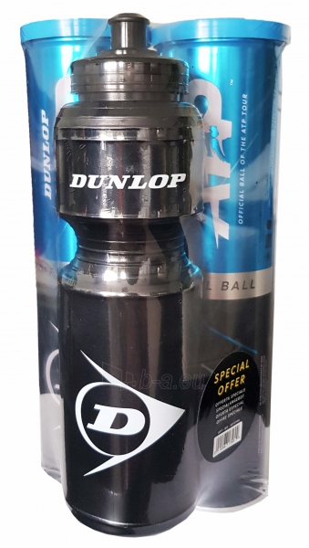 Teniso kamuoliukai Dunlop ATP OFFICIAL 2x4-tin+DOVANA gertuvė paveikslėlis 1 iš 1