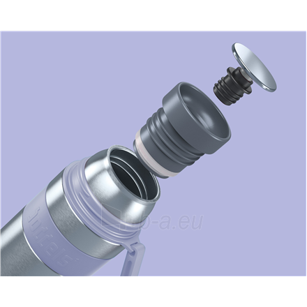 Termosas Boddels HEET Vacuum flask with cup Isothermal, Lavender blue, Capacity 0.7 L, Diameter 7.2 cm, Bisphenol A (BPA) free Paveikslėlis 3 iš 3 310820219675