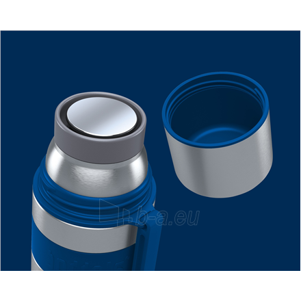 Termosas Boddels HEET Vacuum flask with cup Night blue, Capacity 0.35 L, Diameter 7.2 cm, Bisphenol A (BPA) free Paveikslėlis 2 iš 3 310820219664