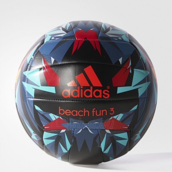 Tinklinio kamuolys Adidas IN FUN BEACH juodas paveikslėlis 3 iš 5