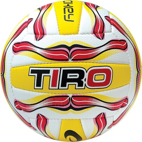 Tinklinio kamuolys Spokey TIRO II, Raudona/geltona paveikslėlis 2 iš 3