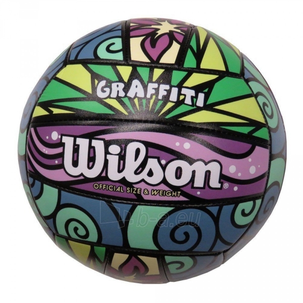 Tinklinio kamuolys WILSON GRAFFITI WTH4637XB paveikslėlis 1 iš 1