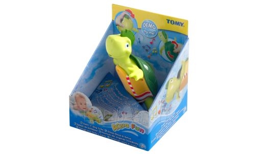 Plaukiantis ir dainuojantis vonios žaislas TOMY 2712 Swim `n` Sing Turtle paveikslėlis 1 iš 2
