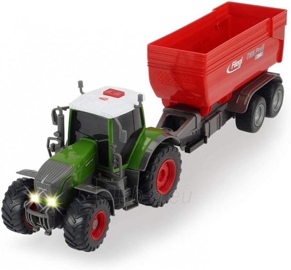 Žaislinis traktorius su šviesos ir garso efektais Dickie Toys Vario Fendt 203737002 - 41 cm paveikslėlis 6 iš 6