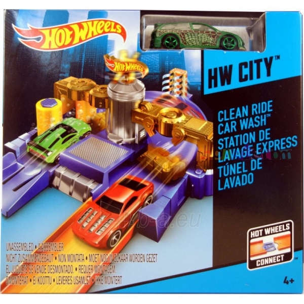 Trasa CDL85 / BGH94 Hot Wheels City Spielset Clean Ride Autowaschanlage paveikslėlis 1 iš 1
