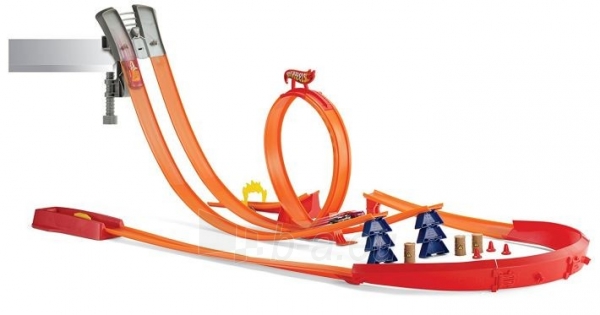 Trasa Y0276 Hot Wheels Super Track Pack Playset with 2 Cars NEW paveikslėlis 3 iš 6