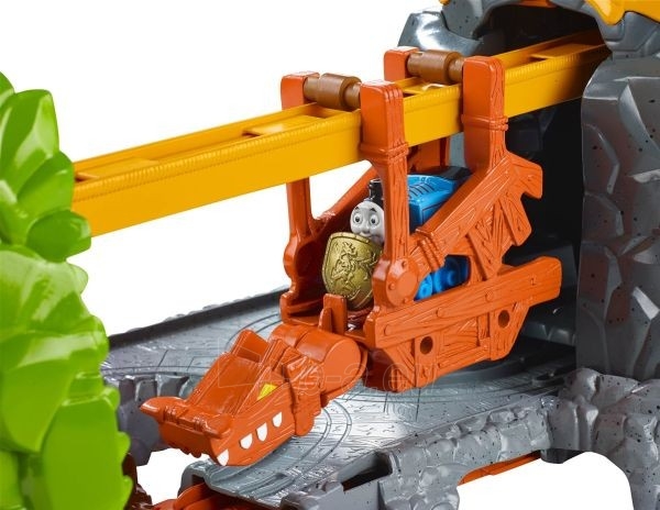 Traukinukas CDN09 Thomas & Friends Take-n-Play Daring Dragon Drop paveikslėlis 3 iš 6