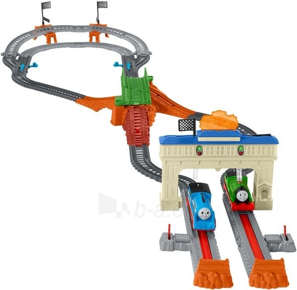 Traukinukas DFM53 Thomas & Friends DFM53 TrackMaster Percys Railway Race Set paveikslėlis 3 iš 6