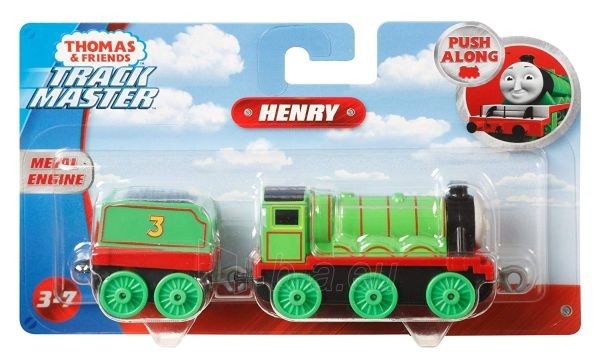 Traukinukas GDJ55/GCK54 Fisher-Price Thomas & Friends Adventures, Large Push Along Henry paveikslėlis 1 iš 1