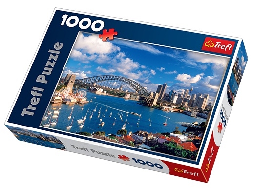TREFL 10206 Puzzle Džeksono uostas Sidnėjus 1000 elementų paveikslėlis 2 iš 2