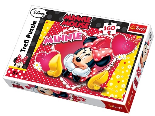 TREFL 15220 Puzzle Disney Minnie Mouse 160 detalių paveikslėlis 1 iš 1