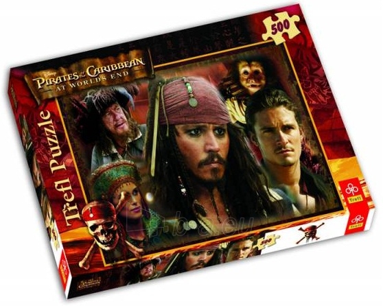 TREFL 37085 Puzzle Pirates oh the Caribbean 500 det. paveikslėlis 1 iš 1
