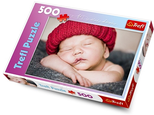 TREFL 37139 Puzzle Kūdikis su kepuryte, 500 det. paveikslėlis 2 iš 2