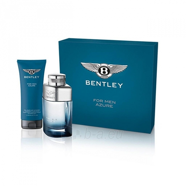 Tualetes ūdens Bentley Bentley For Men Azure EDT 100 ml + dušo žele 200 ml (Rinkinys) paveikslėlis 1 iš 1
