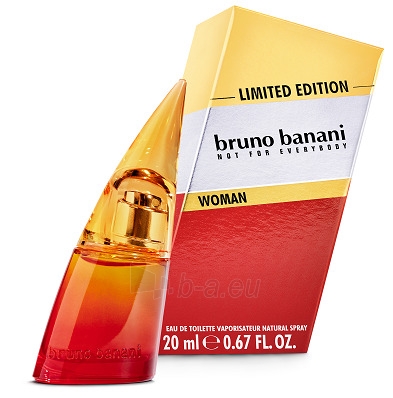 Tualetes ūdens Bruno Banani Limited Edition Woman EDT 20 ml paveikslėlis 2 iš 2