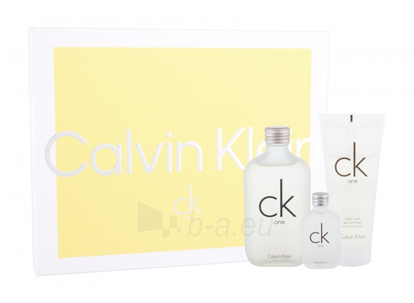 Tualetinis vanduo Calvin Klein CK One Eau de Toilette 100ml (Rinkinys 3) paveikslėlis 1 iš 1