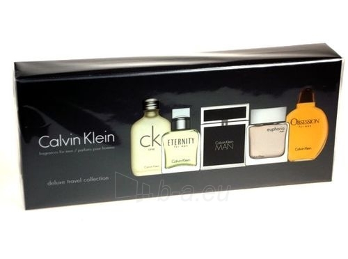 Tualetinis vanduo Calvin Klein Mix Giftset EDT vyrams 5x10ml paveikslėlis 1 iš 1
