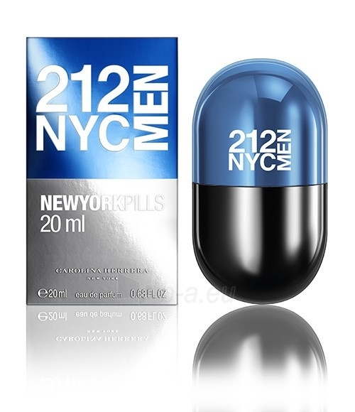 Tualetinis vanduo Carolina Herrera 212 New York Pills Men EDT 20 ml paveikslėlis 1 iš 1