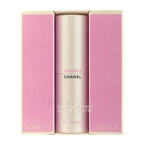 Tualetes ūdens Chanel Chance Eau Tendre EDT filling (3 x 20 ml) paveikslėlis 2 iš 2