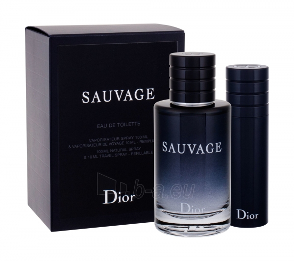 Tualetinis vanduo Christian Dior Sauvage Eau de Toilette 100ml (Rinkinys) paveikslėlis 1 iš 1