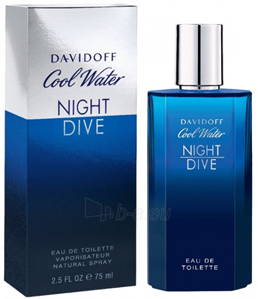 Tualetinis vanduo Davidoff Cool Water Night Dive EDT 125 ml paveikslėlis 1 iš 1