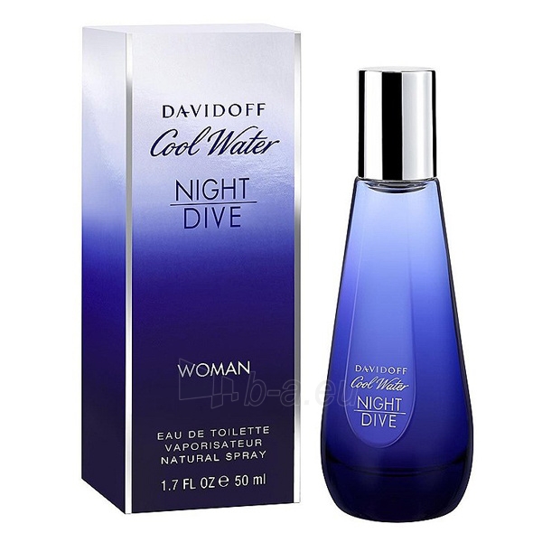 Perfumed water Davidoff Cool Water Night Dive For Women EDT 80ml paveikslėlis 1 iš 1