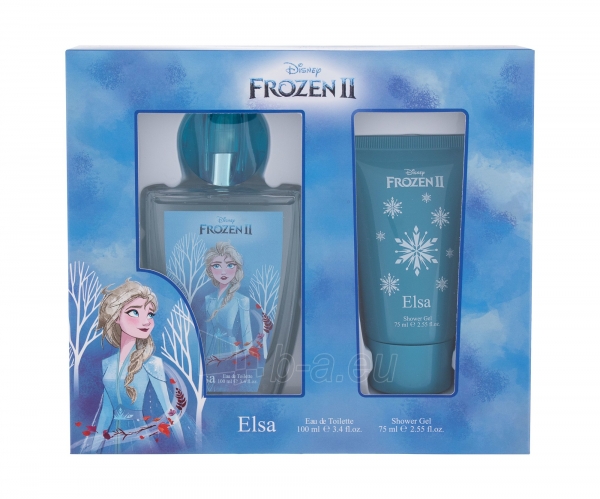 Tualetinis vanduo Disney Frozen II Elsa Edt 100 ml + dušo želė 75 ml paveikslėlis 1 iš 1