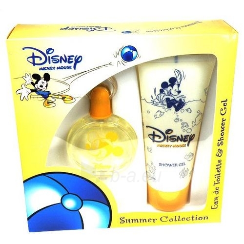 Tualetinis vanduo Disney Mickey Mouse EDT 50ml (Rinkinys) paveikslėlis 1 iš 1