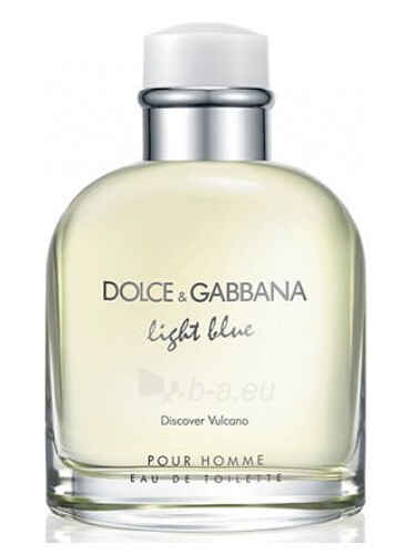 Tualetinis vanduo Dolce & Gabbana Ligh Blue Discover Vulcano EDT 125ml paveikslėlis 1 iš 2