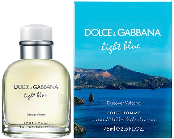 Tualetinis vanduo Dolce & Gabbana Ligh Blue Discover Vulcano EDT 40ml paveikslėlis 2 iš 2