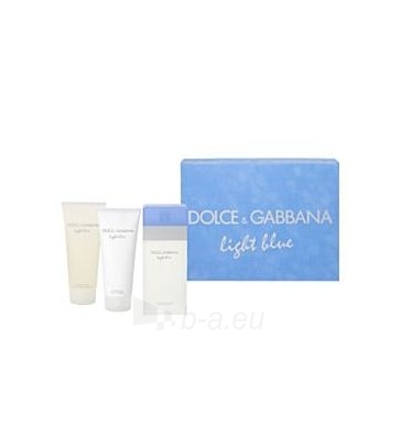Dolce & Gabbana Light Blue EDT 50ml (set 1) paveikslėlis 1 iš 1