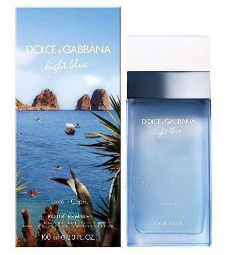 Tualetinis vanduo Dolce & Gabbana Light Blue Love In Capri Woman EDT 50 ml paveikslėlis 1 iš 1