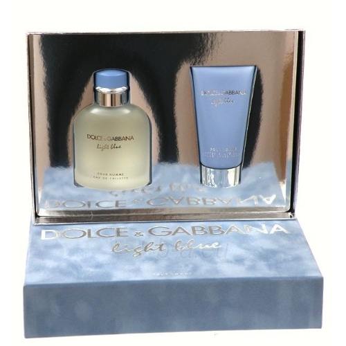 Dolce & Gabbana Light Blue Pour Homme EDT 125ml (set 1) paveikslėlis 1 iš 1